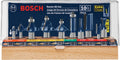 10-Piece Carbide-Tipped Router Bit Set I319