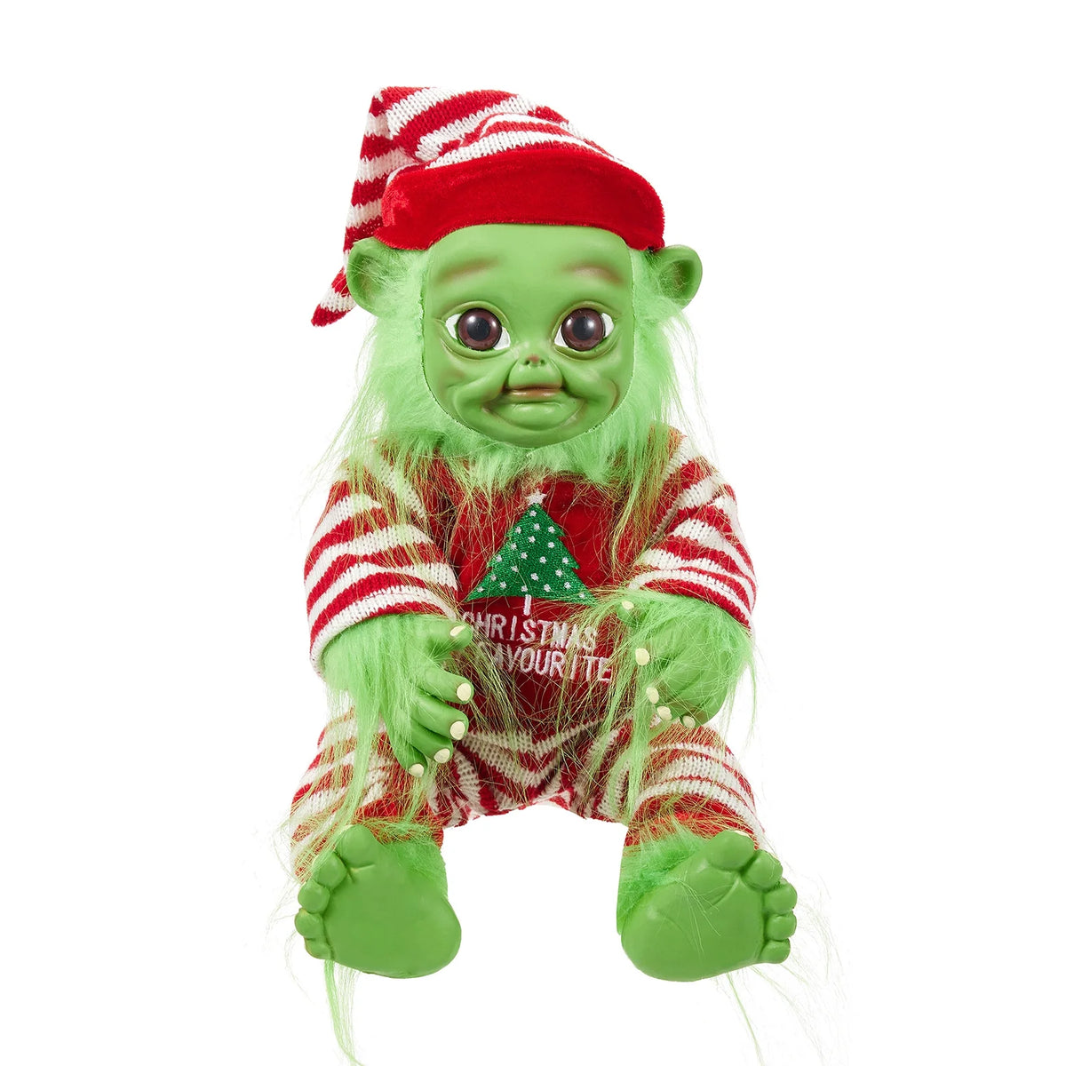 Christmas Latex Ugly Doll with Clothes M716566