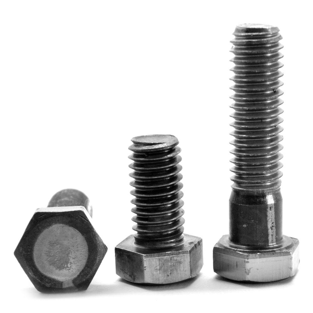 1 1/8x22-7 x 4 1/2x22 Coarse Thread A307 Grade A Hex Bolt Low Carbon Steel Plain Finish I660