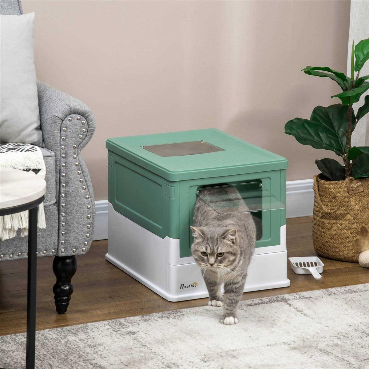 Fully Enclosed Cat Litter Box R25274