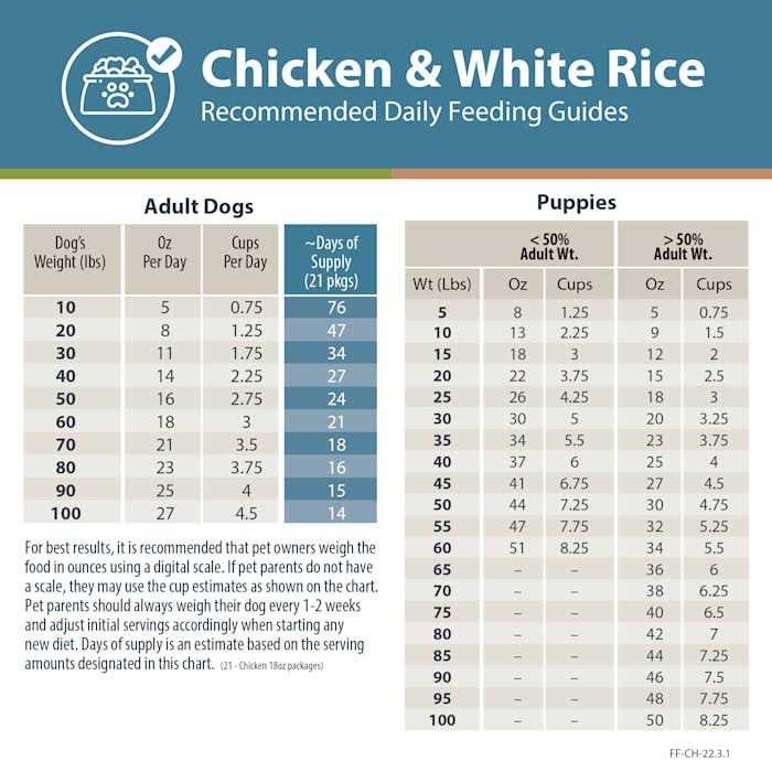 Chicken & White Rice Frozen Dog Food I883827