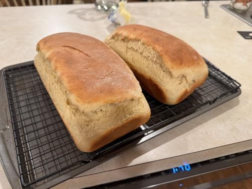 2-In-1 Cast Iron Loaf Pan Rectangular Baking Pan with Banneton Bread Proofing Basket Set E54169