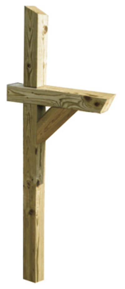 Pressure Treated Mailbox Post H707