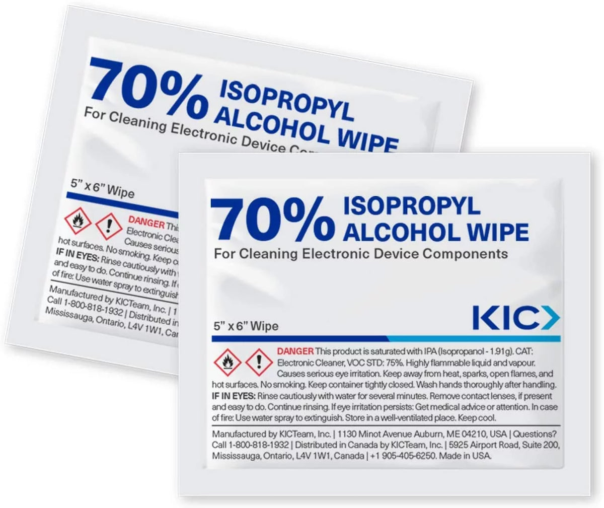 Electronics Cleaning Wipes 5" x 6" (50) V179419