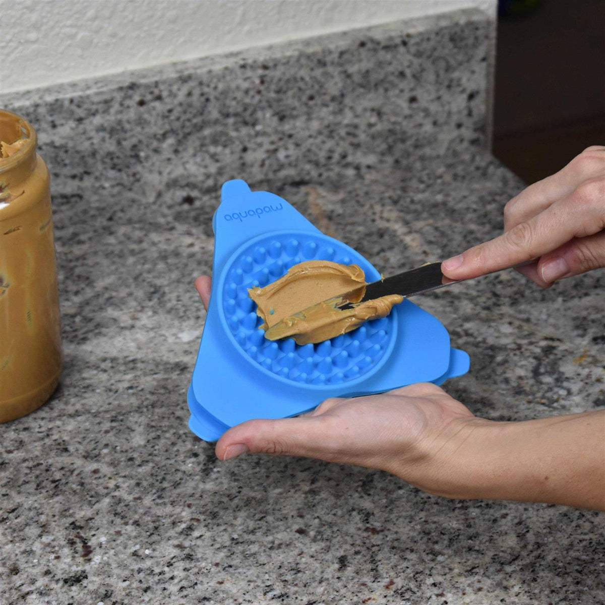 Blue Silicone Treat Feeder S355208