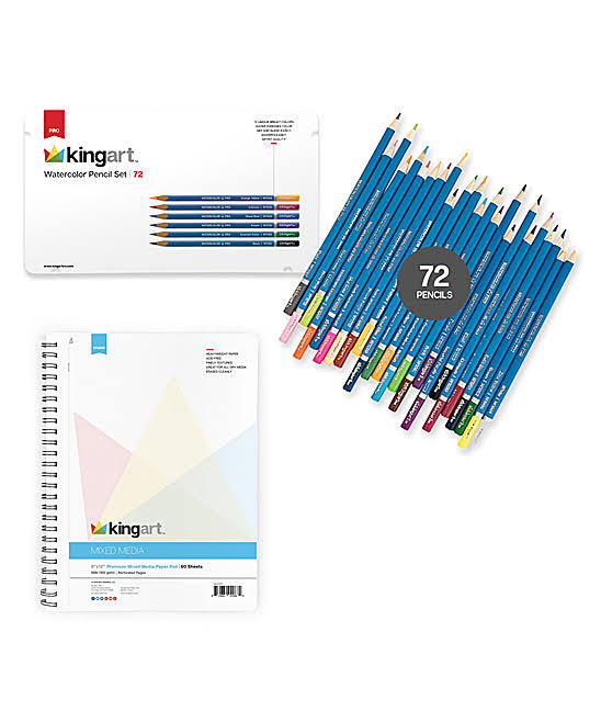 Pro Watercolor Pencil Set 73 PC M786
