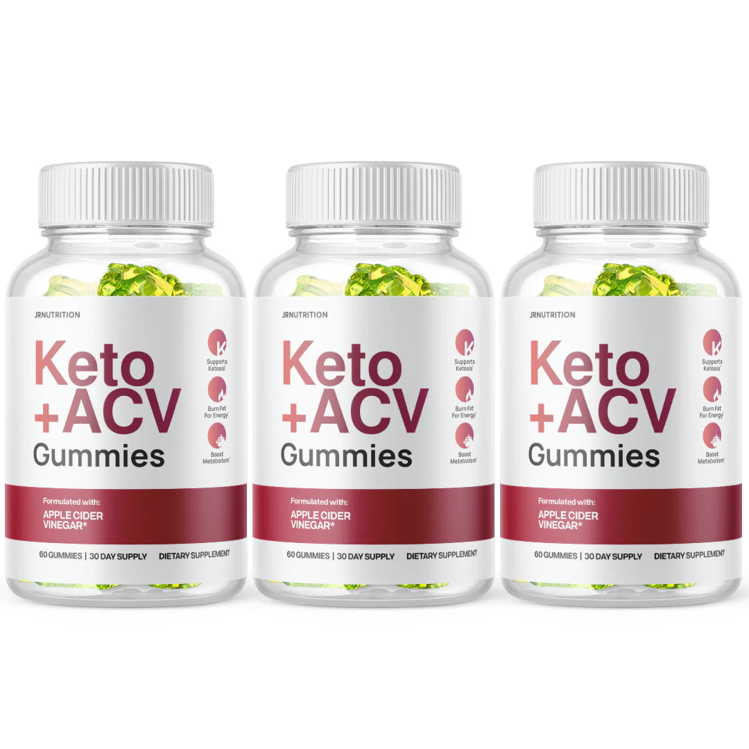 Keto ACV 500mg Gummies 3 Bottles P7460