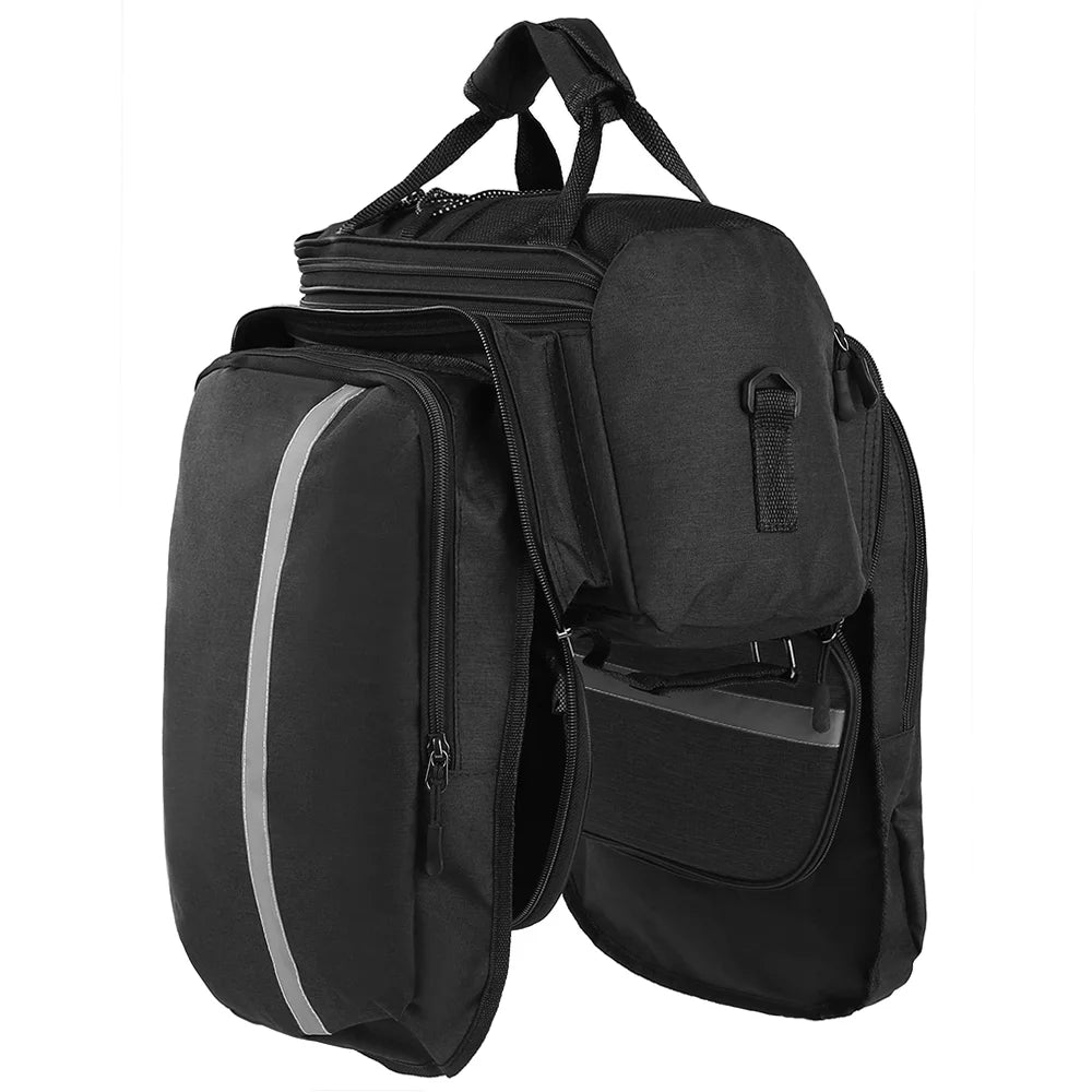 Waterproof Multifunction Bike Pannier Bag with Rain Cover D195306