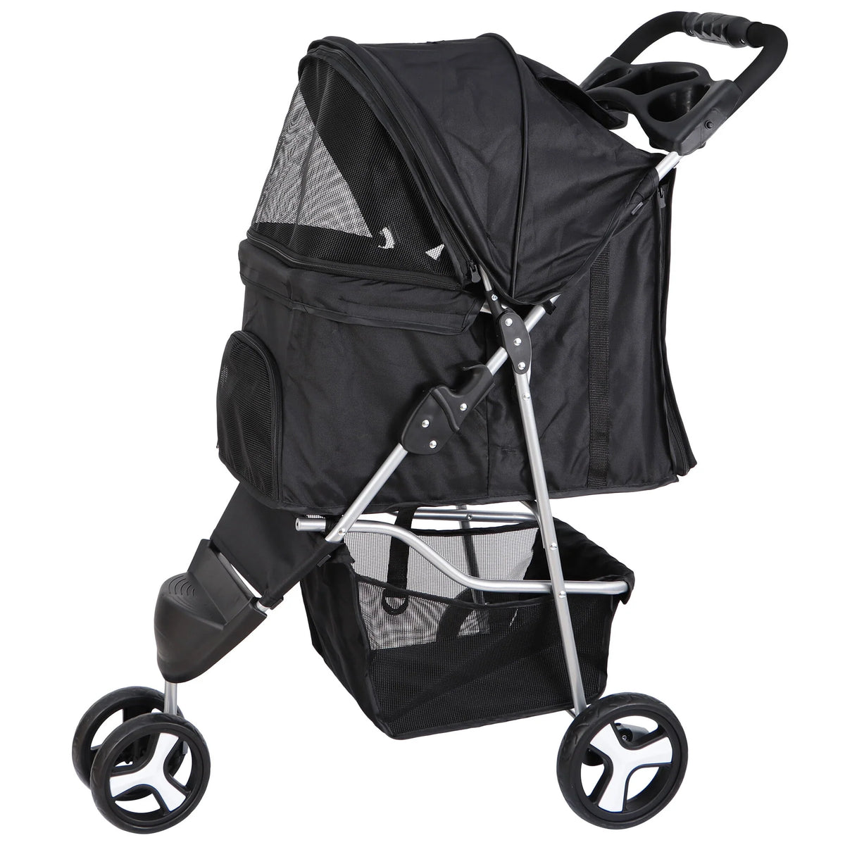 3-Wheel Pet Dog Travel Stroller T1970