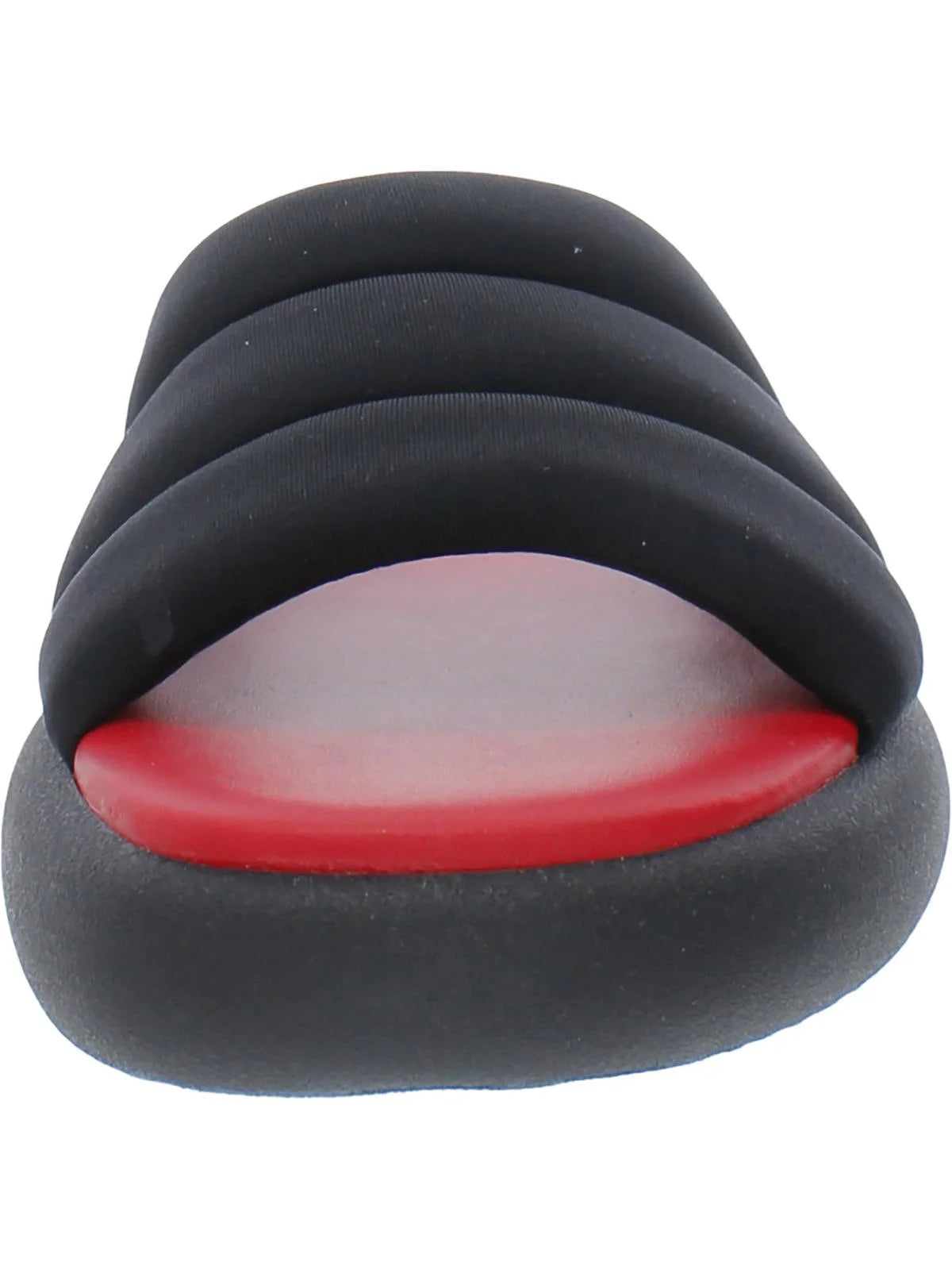Aqua Womens Open Toe Cushioned Footbed Pool Slides R204