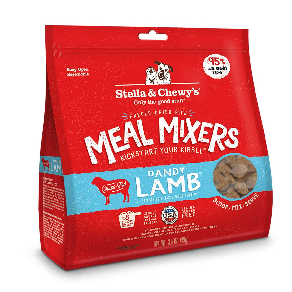 Freeze Dried Lamb Dog Food O174